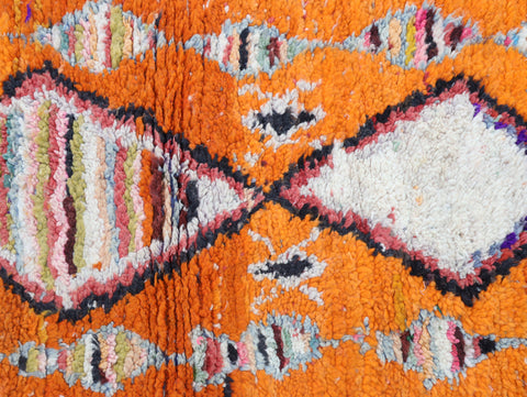 Ignwan Moroccan Rug 2'6" x 10'6"