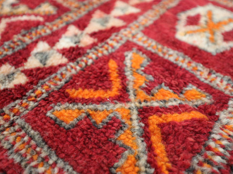 Taziri Vintage Moroccan Rug  5'6" x 10'4"