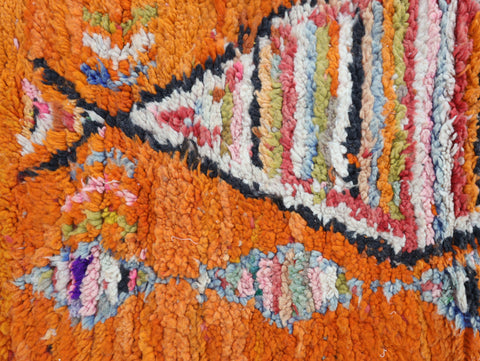 Ignwan Moroccan Rug 2'6" x 10'6"