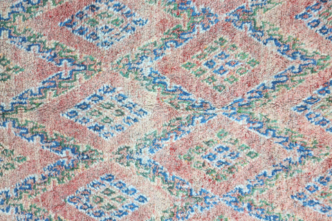 Aslem Vintage Moroccan Rug  6'5" x10'1"