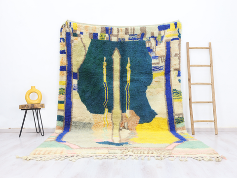 Tafath Moroccan Rug 6'8" x 10'2"