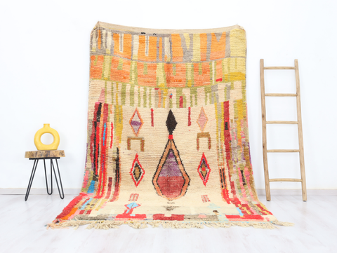 Tinnit Moroccan Rug 5'9" x 9'2"