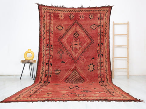 Jazin Vintage Moroccan Rug  5'6" x 11'4"