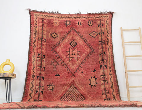 Jazin Vintage Moroccan Rug  5'6" x 11'4"
