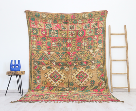 Anir Vintage Moroccan Rug  5'6" x8'7"