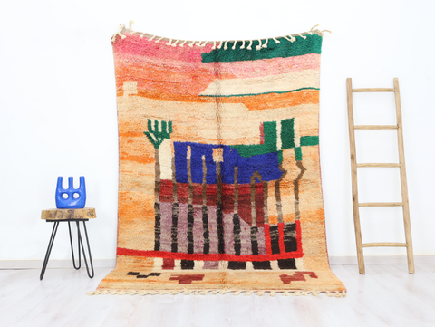 Anila Moroccan Rug 5'4" x 7'9"