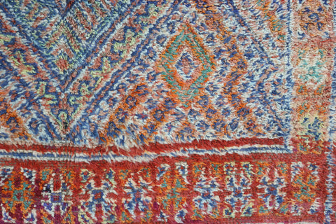 Argabi Vintage Moroccan Rug  6'0" x9'9"