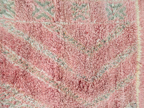 Amnayen Vintage Moroccan Rug  6'4" x10'4"