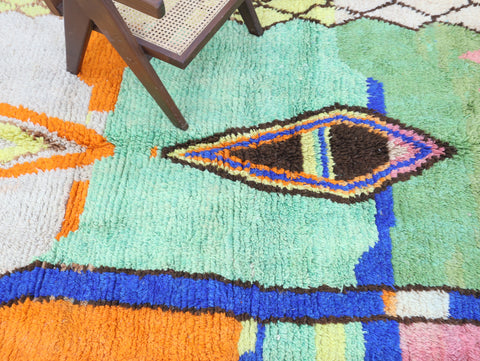 Asnnan Moroccan Rug 5'1" x 8'9"