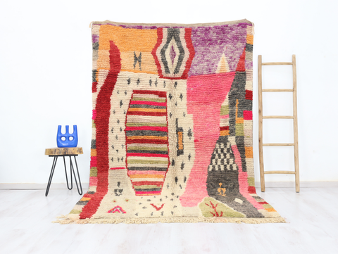 Azaf Moroccan Rug 5'7" x 8'7"