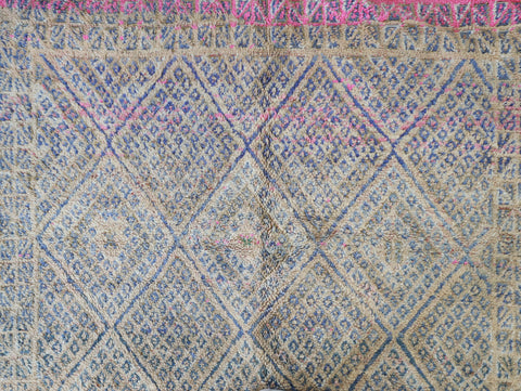 Tililla Vintage Moroccan Rug  6'2" x11'2"