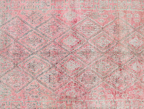 Addan Vintage Moroccan Rug  6'4" x10'1"