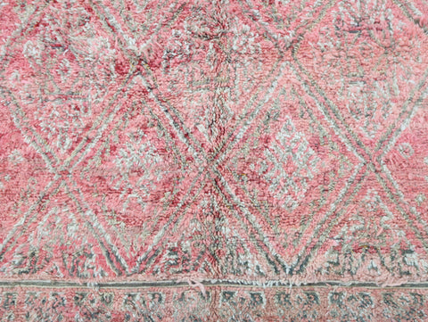 Addan Vintage Moroccan Rug  6'4" x10'1"