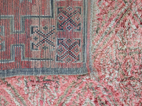 Addan Vintage Moroccan Rug  6'4" x10'1"