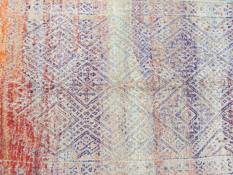 Aferzan Vintage Moroccan Rug  6'8" x10'9"
