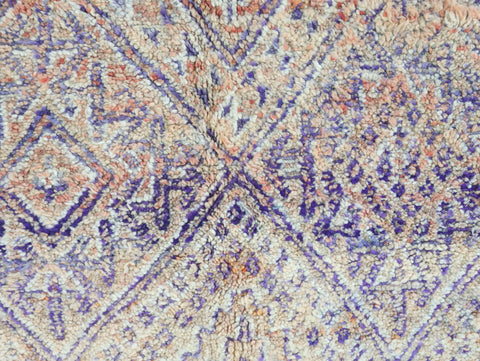 Aferzan Vintage Moroccan Rug  6'8" x10'9"