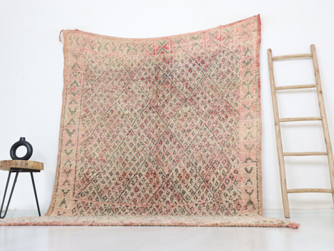 Amlas Vintage Moroccan Rug  6'0" x10'7"