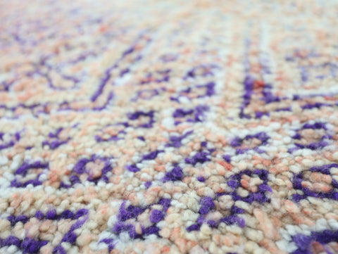 Aferzan Vintage Moroccan Rug  6'8" x10'9"