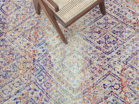 Aferzan Vintage Moroccan Rug  6'8" x10'9"