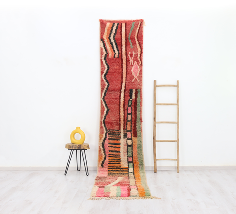 Asifid Moroccan Rug 2'4" x 11'8"