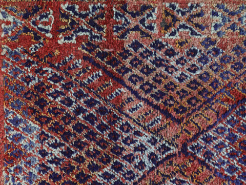 Askam Vintage Moroccan Rug  6'8" x9'4"