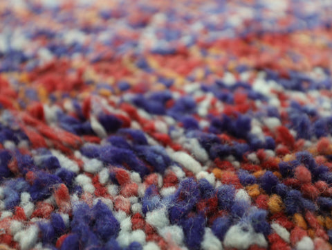 Askam Vintage Moroccan Rug  6'8" x9'4"