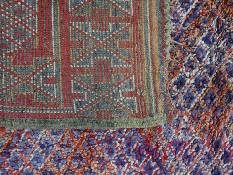 Askam Vintage Moroccan Rug  6'8" x9'4"