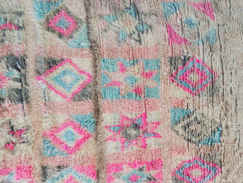 Awzar Vintage Moroccan Rug  6'4" x12'6"