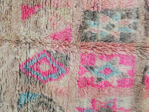 Awzar Vintage Moroccan Rug  6'4" x12'6"