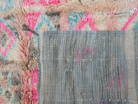 Awzar Vintage Moroccan Rug  6'4" x12'6"