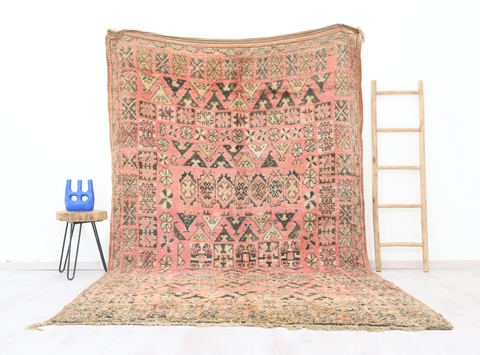 Ilmas Vintage Moroccan Rug  7'0" x11'9"