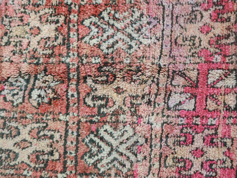 Arris Vintage Moroccan Rug  4'4" x8'0"