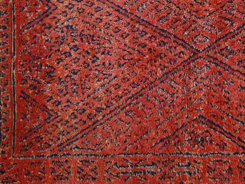 Tizlit Vintage Moroccan Rug  6'9" x9'7"