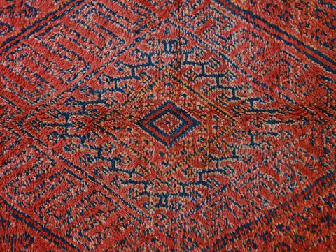 Tizlit Vintage Moroccan Rug  6'9" x9'7"