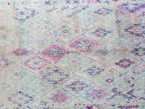 Yeggur Vintage Moroccan Rug  7'0" x11'2"