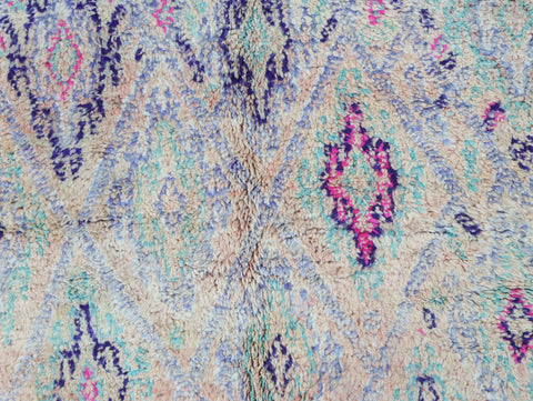 Yeggur Vintage Moroccan Rug  7'0" x11'2"