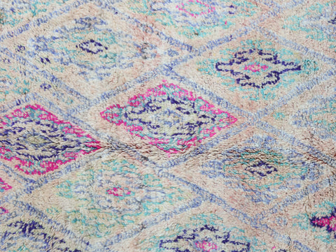 Yeggur Vintage Moroccan Rug  7'0" x11'2"