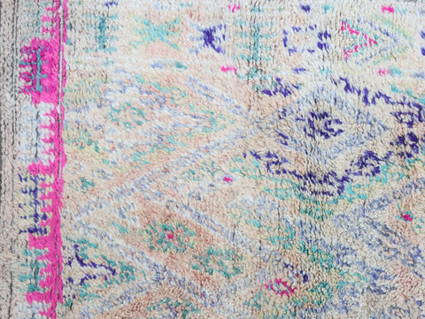 Yeggur Vintage Moroccan Rug  7'0" x11'2"