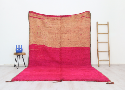 Yunasen Vintage Moroccan Rug  6'9" x11'3"