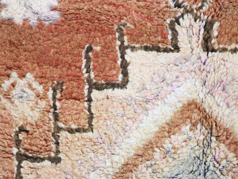 Asfazad Vintage Moroccan Rug 5'9" x 10'5"