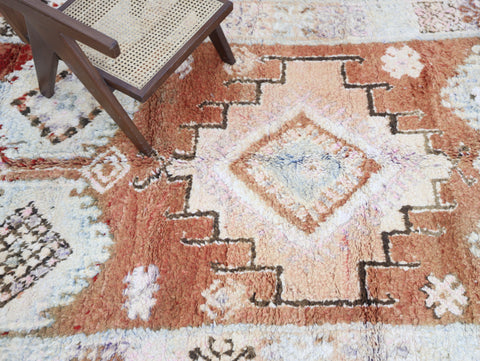 Asfazad Vintage Moroccan Rug 5'9" x 10'5"