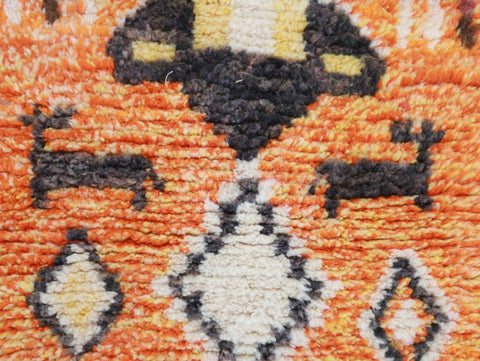 Tinnes Moroccan Rug  2'2" x 11'4"