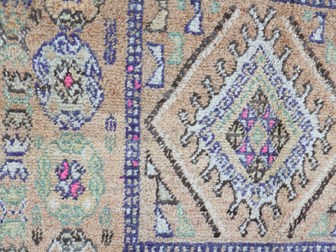 Amellal Vintage Moroccan Rug  6'3" x11'2"