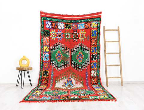 Silya Vintage Moroccan Rug 5'1" x 9'8"