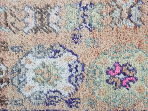 Amellal Vintage Moroccan Rug  6'3" x11'2"