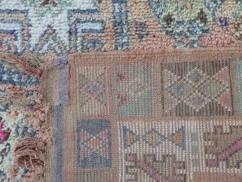 Amellal Vintage Moroccan Rug  6'3" x11'2"