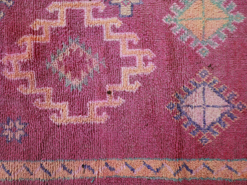 Azal Vintage Moroccan Rug  5'6" x9'8"