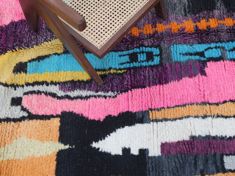 Asaru  Moroccan Rug 5'1" x 8'1"