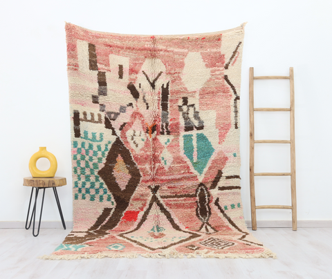 Idlisen  Moroccan Rug 5'0" x 8'7"