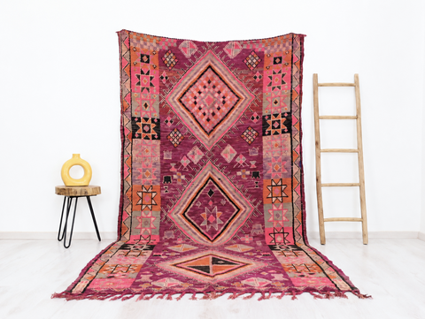 Ania Vintage Moroccan Rug 5'4" x 10'2"